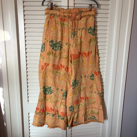 Free People Movement women's wide leg Where The Wind Blows sweatpants small - Picture 3 of 15